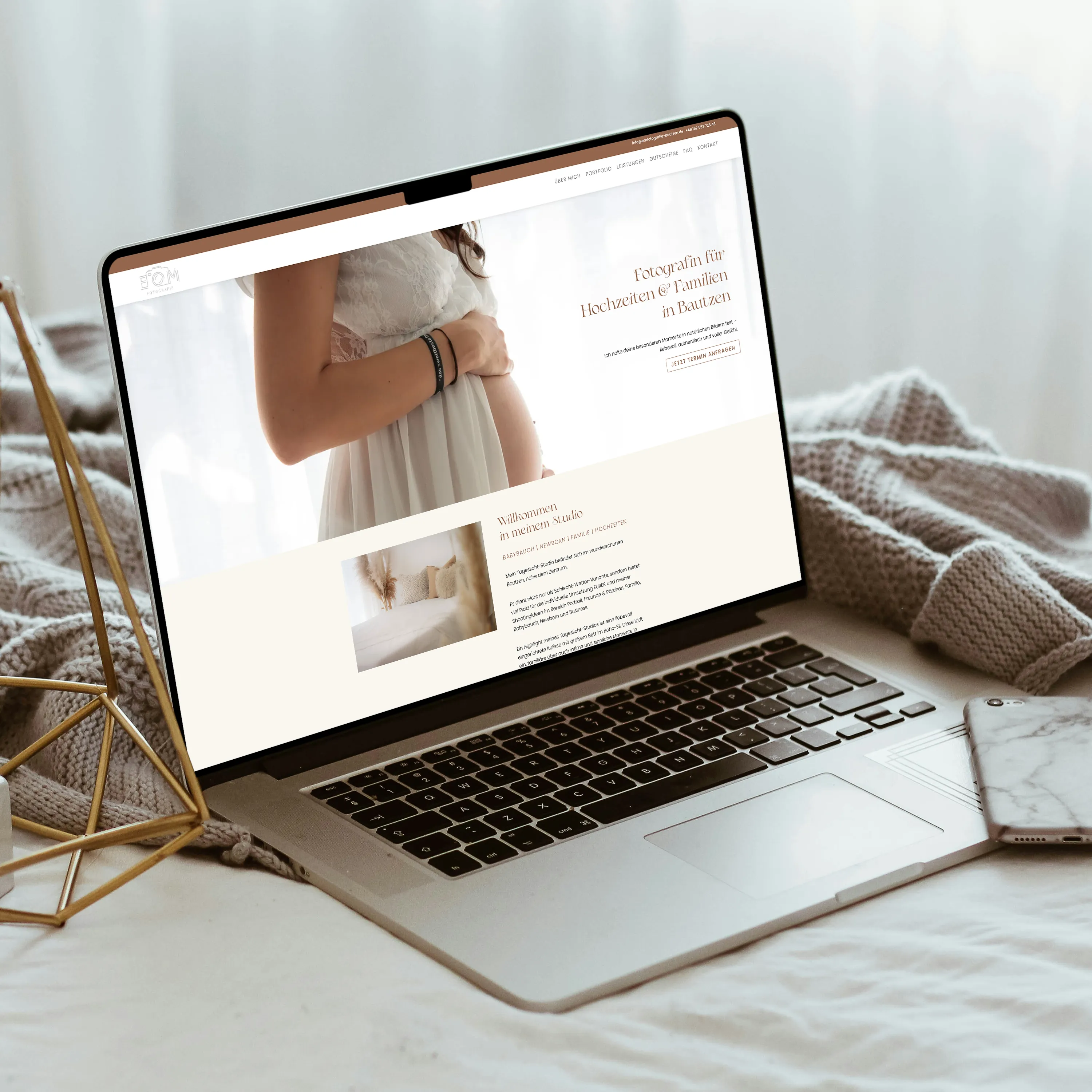Webdesign Beispiel Bautzen: Kystvind Hafenbistro