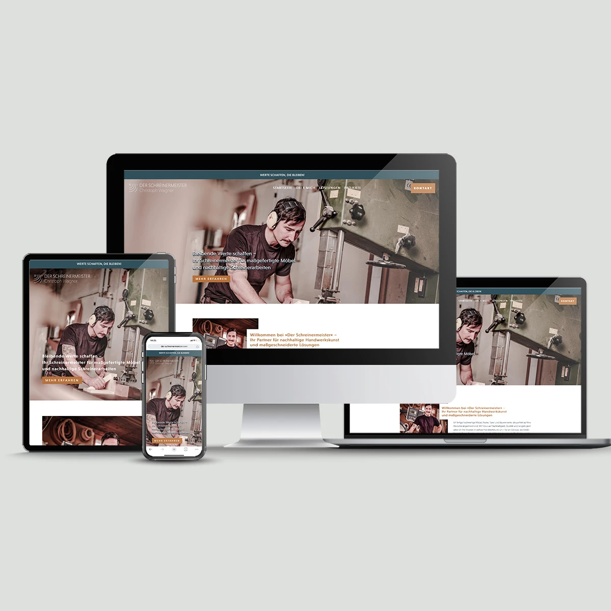 Webdesign für Handwerksbetrieb in der Oberlausitz